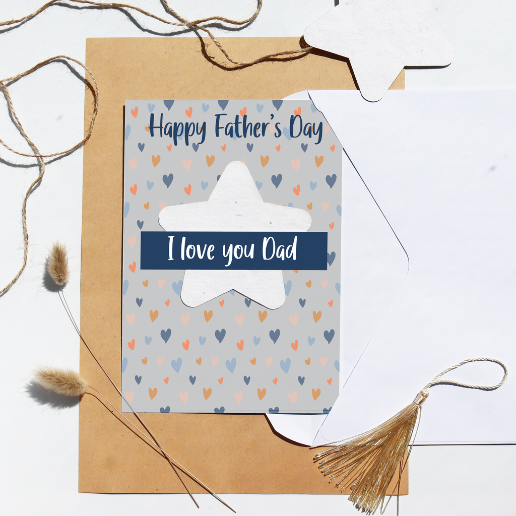 Personallised Plant A Star Father's Day Card
