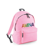 Rainbow Name Back Pack
