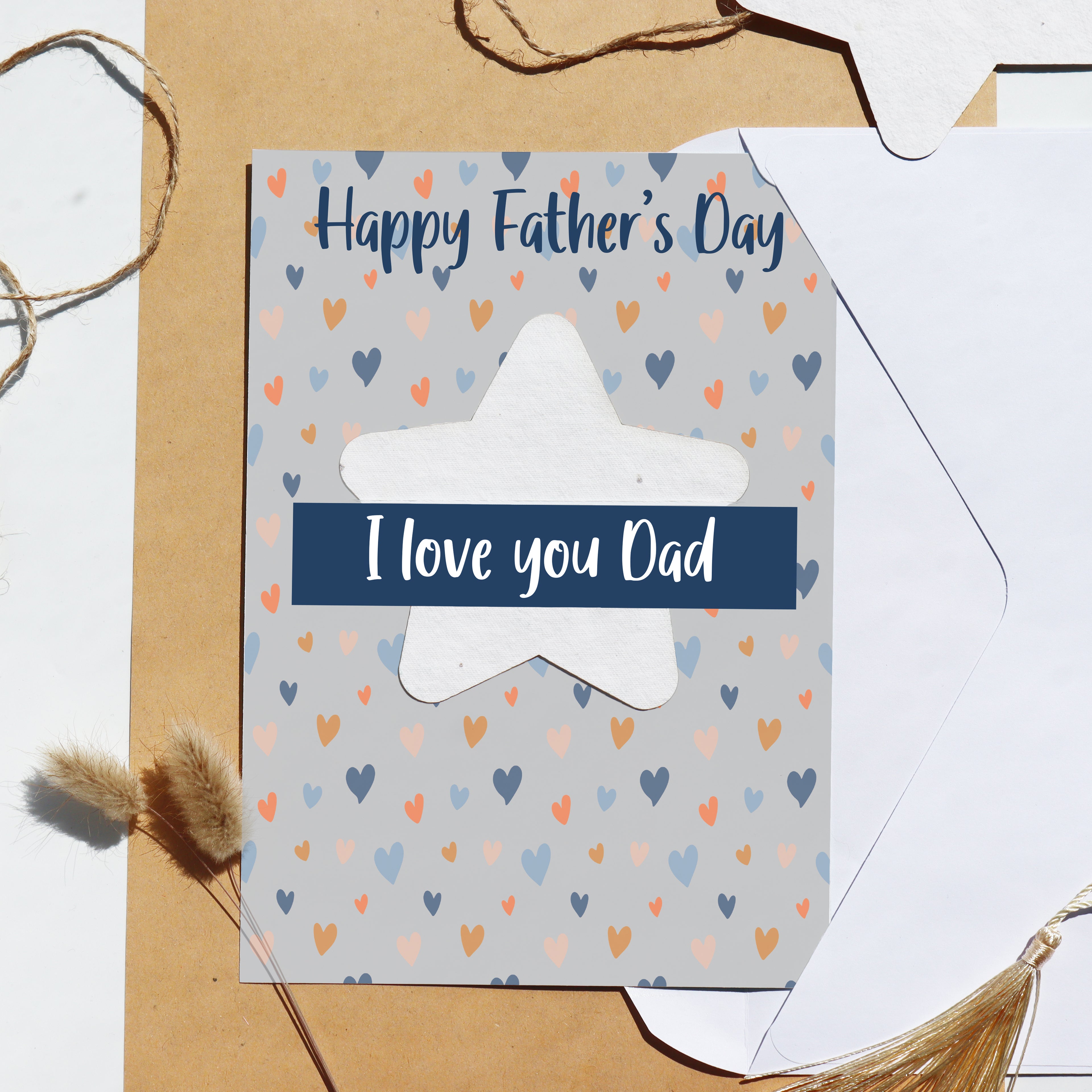 Personallised Plant A Star Father's Day Card