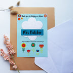 Plant A Flower Seed Paper Teacher Card