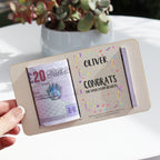 Personalised Money Gift Holder