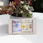 Personalised University Money Gift Holder