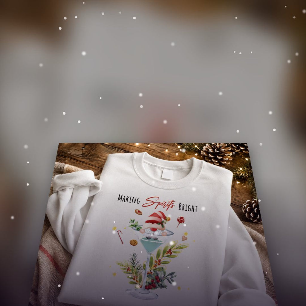 Making Spirits Bright Christmas Jumper