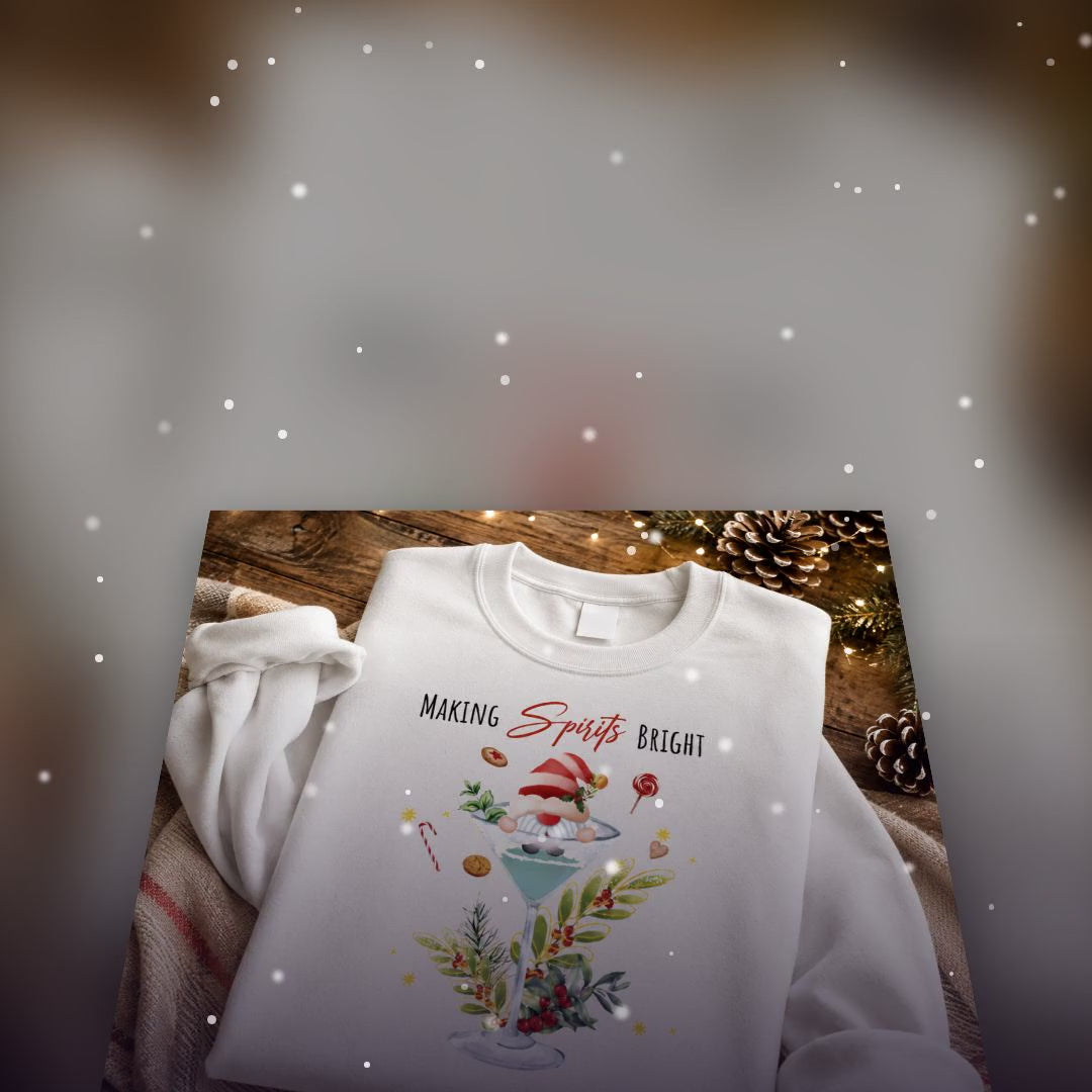 Making Spirits Bright Christmas Jumper
