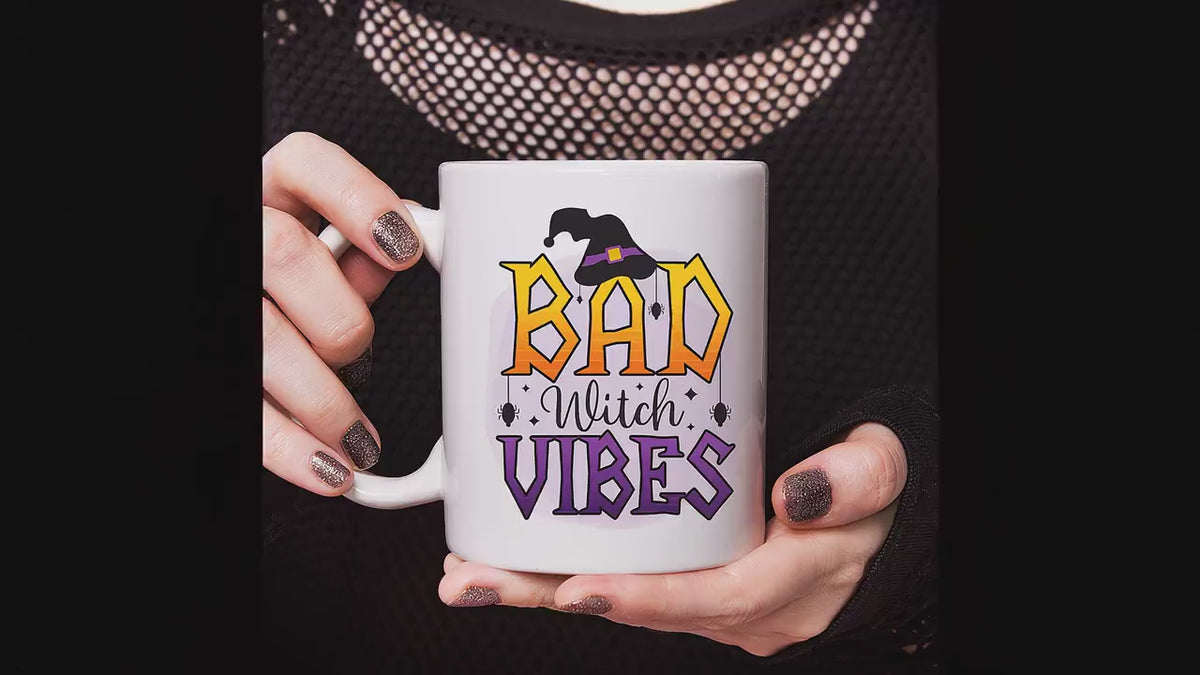 Bad Witch Vibes Halloween Mug