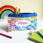 Personalised Rainbow Bubble Pencil Case