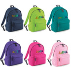 Rainbow Name Back Pack