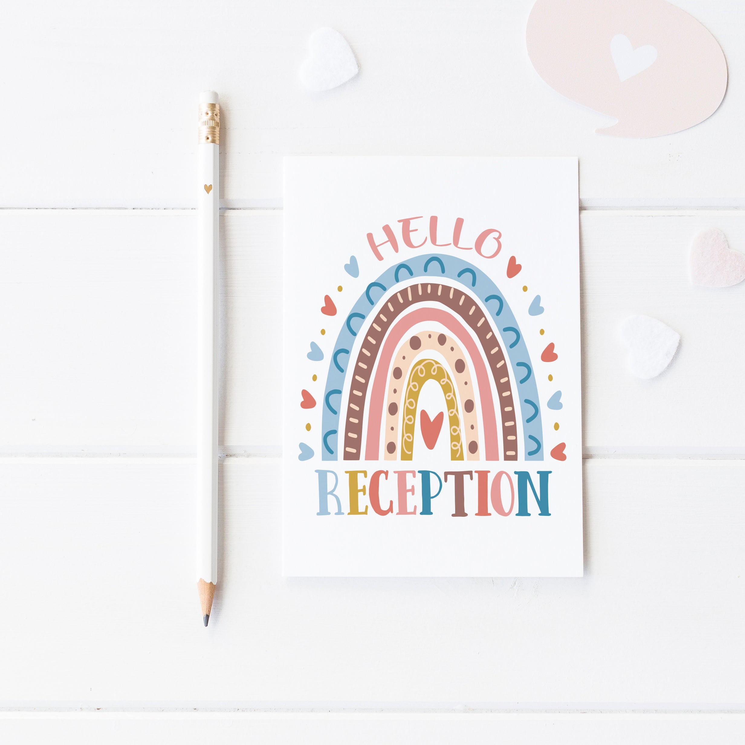 Starting Reception Card