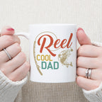 Reel Cool Dad Fishing Father's Day Mug