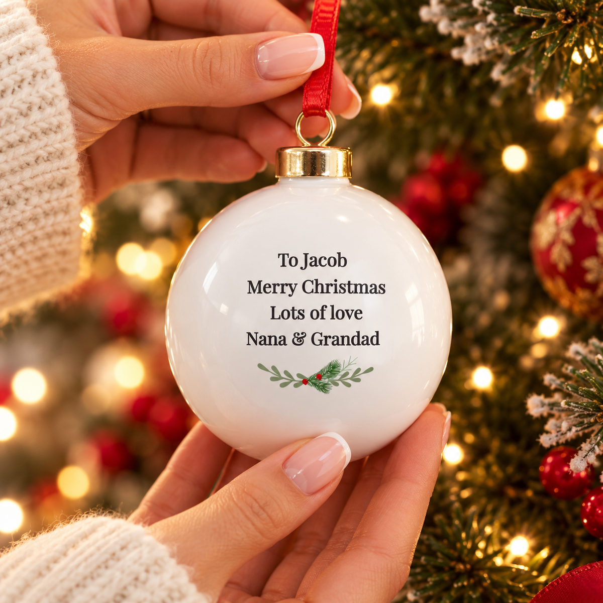 Personalised Nutcracker Bauble