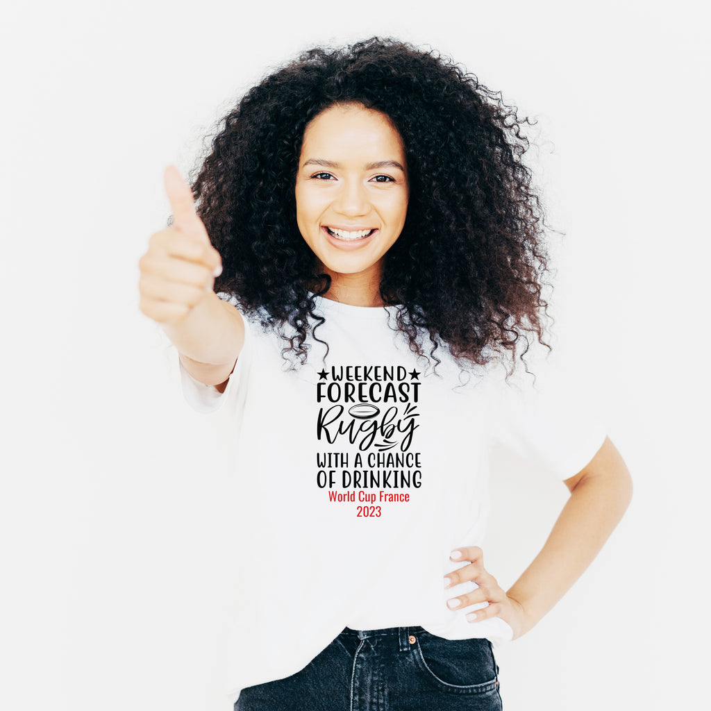 Rugby And Chance Of Drinking Tshirt