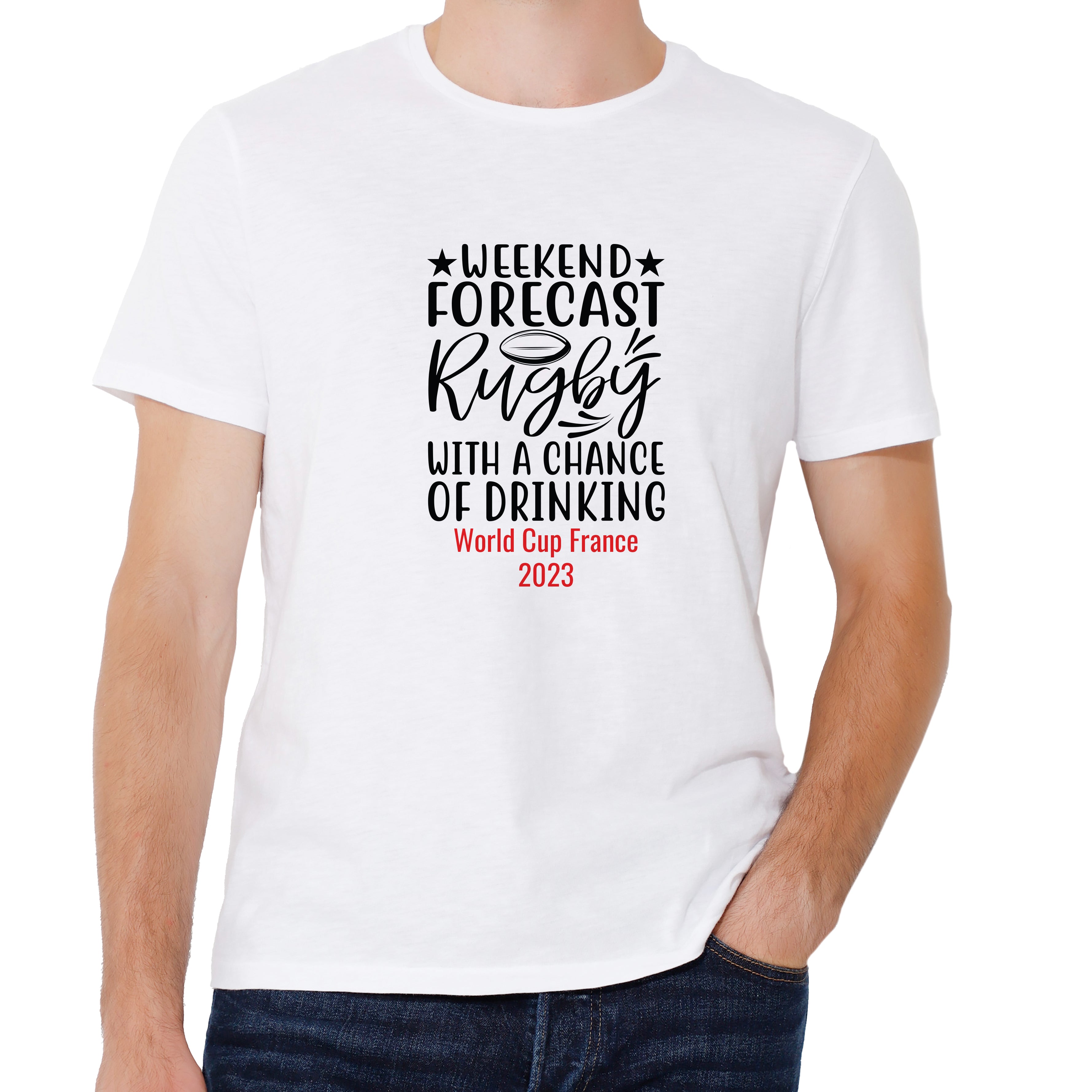 Rugby And Chance Of Drinking Tshirt
