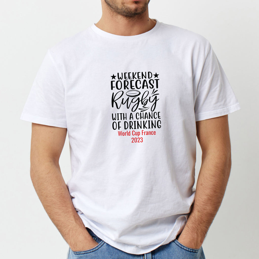 Rugby And Chance Of Drinking Tshirt