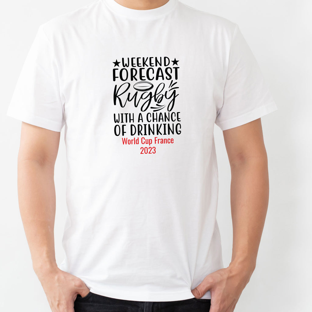 Rugby And Chance Of Drinking Tshirt