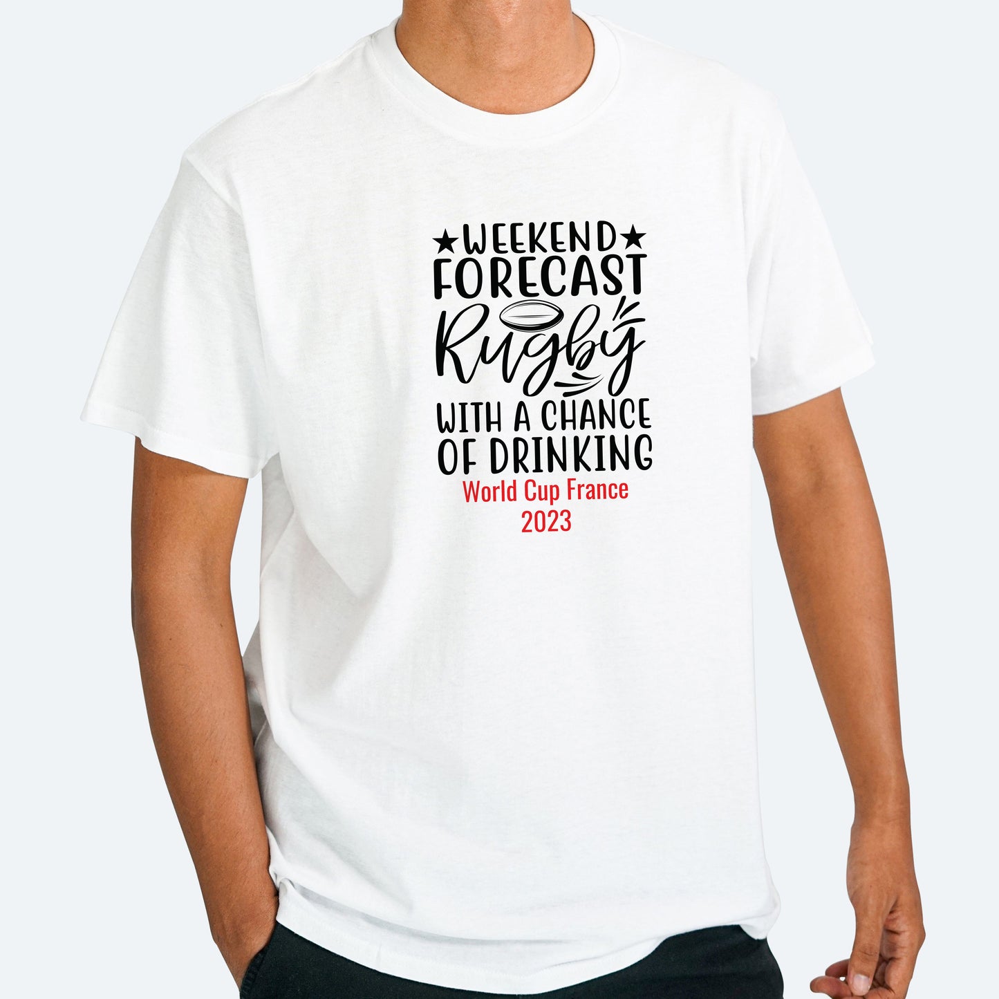 Rugby And Chance Of Drinking Tshirt