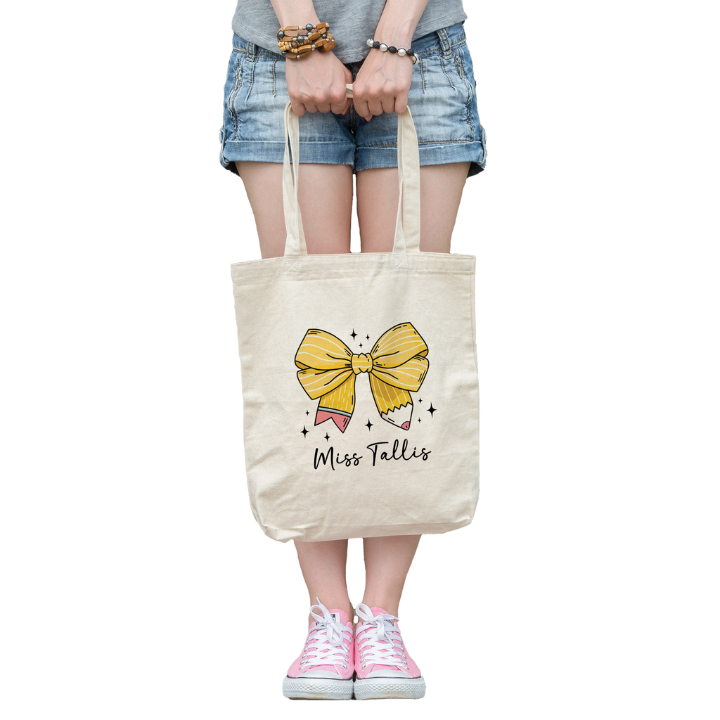 Thank You Teacher Personalised Tote