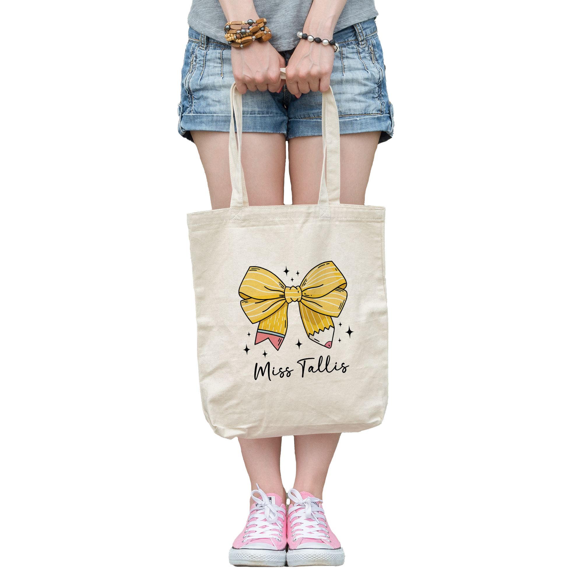 Thank You Teacher Personalised Tote