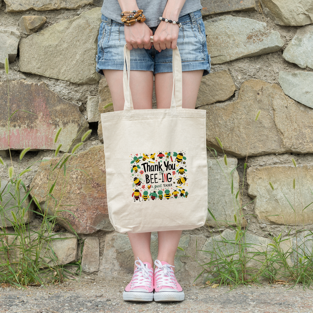 Thank You For Bee Ing A Great Teacher Tote Bag