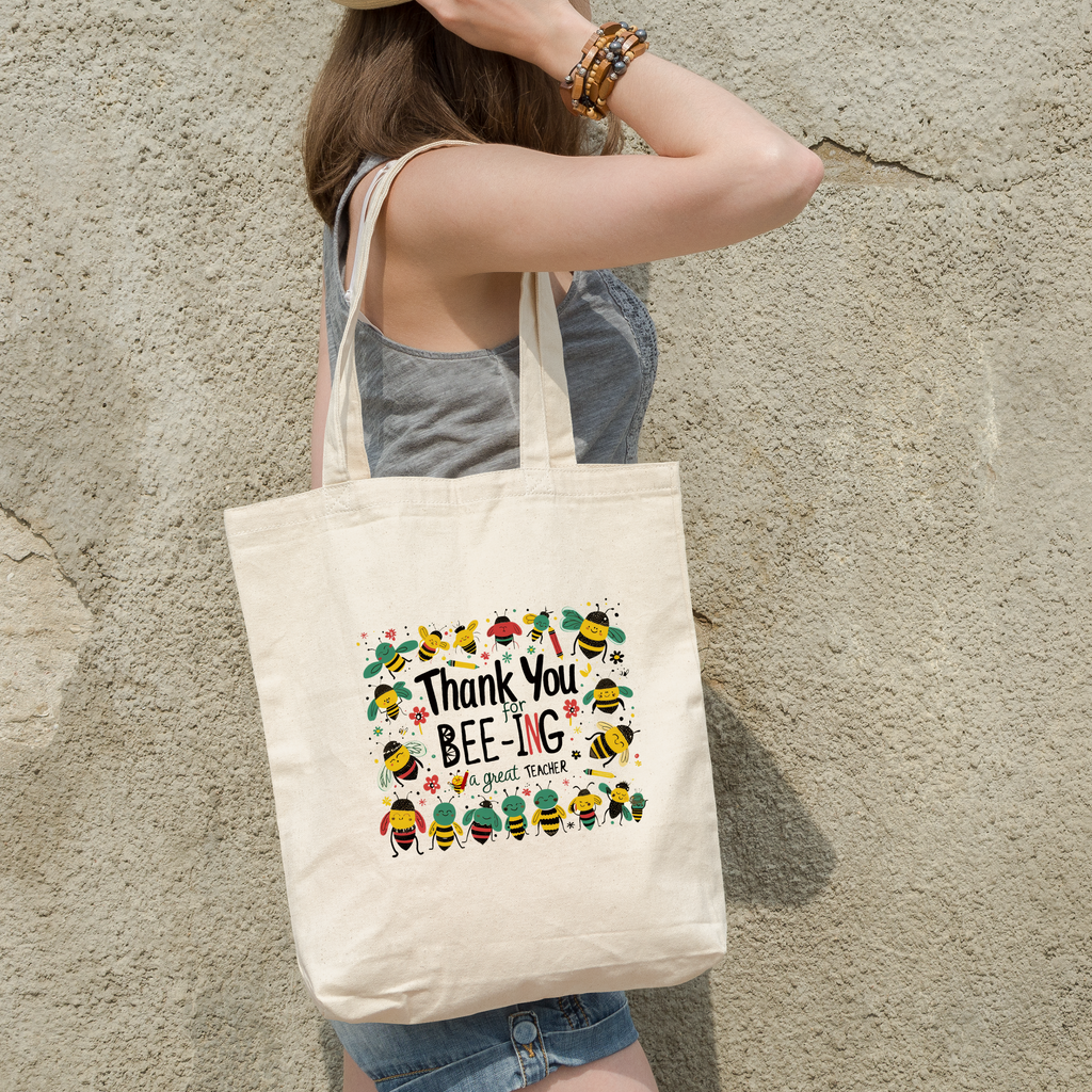 Thank You For Bee Ing A Great Teacher Tote Bag