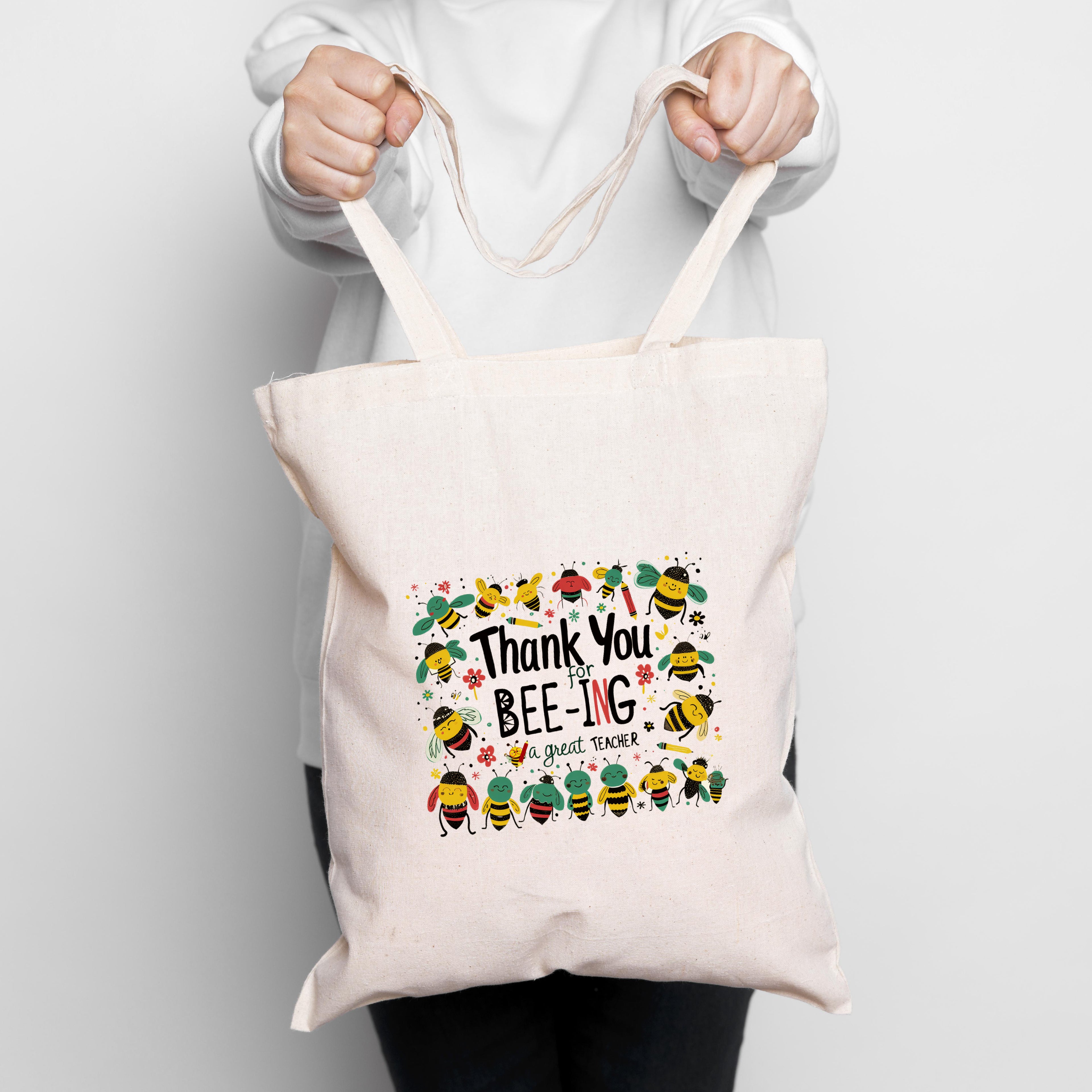 Thank You For Bee Ing A Great Teacher Tote Bag