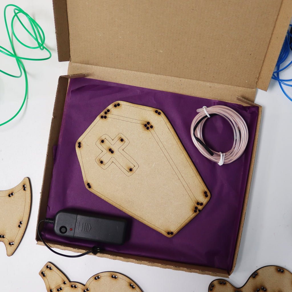 Halloween Make Your Own Spooky Neon Sign