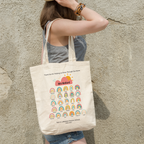 Teacher Gift Rainbow Tote Bag