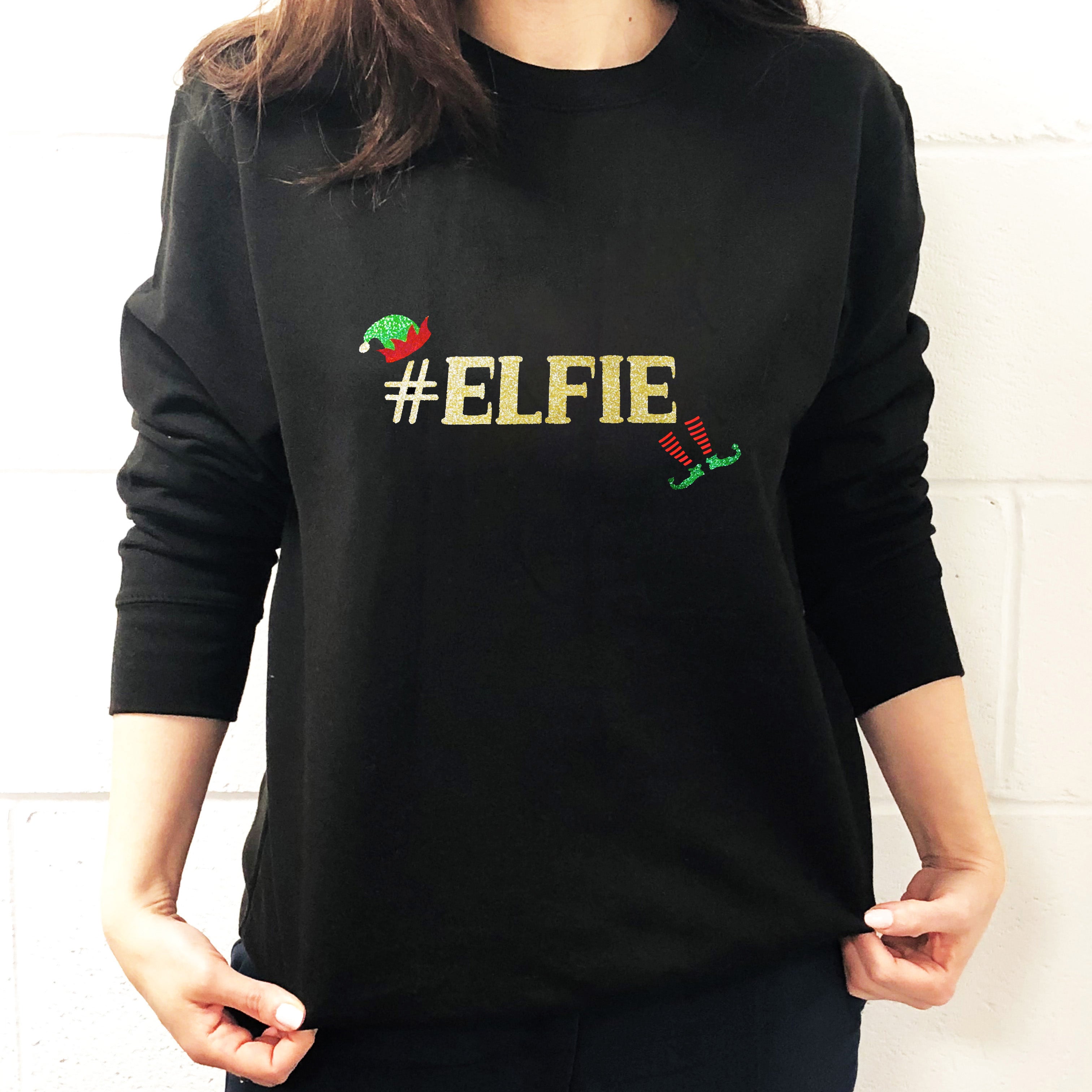 #Elfie Christmas Jumper
