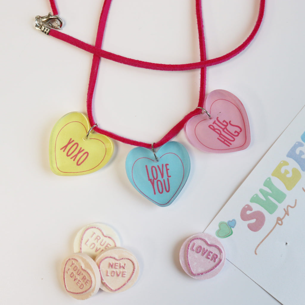 Valentine's Heart Sweet Necklace