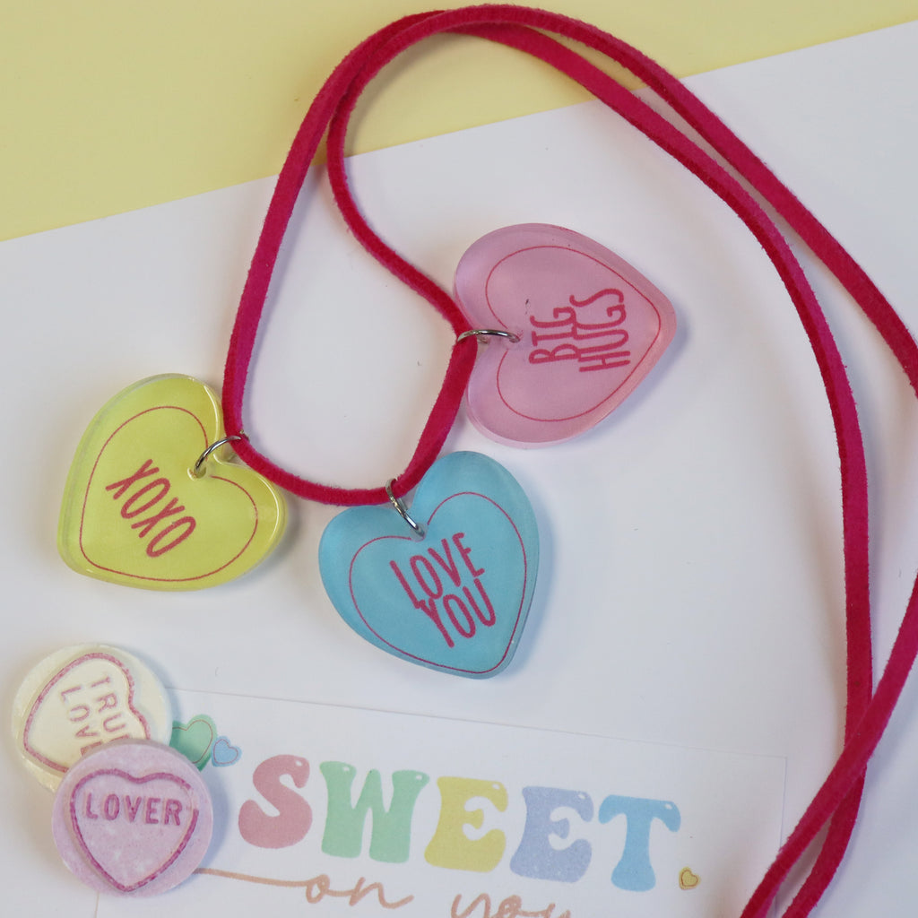Valentine's Heart Sweet Necklace