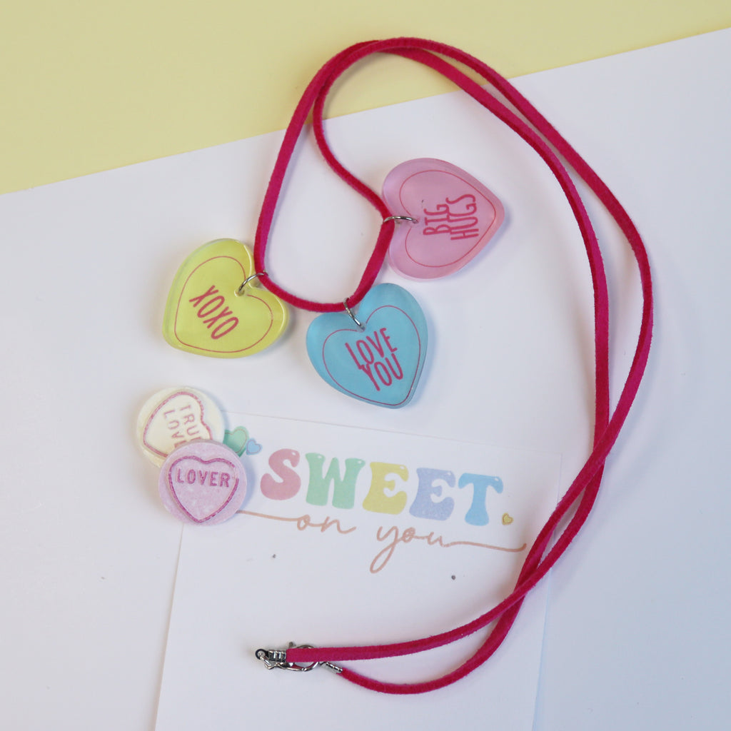 Valentine's Heart Sweet Necklace