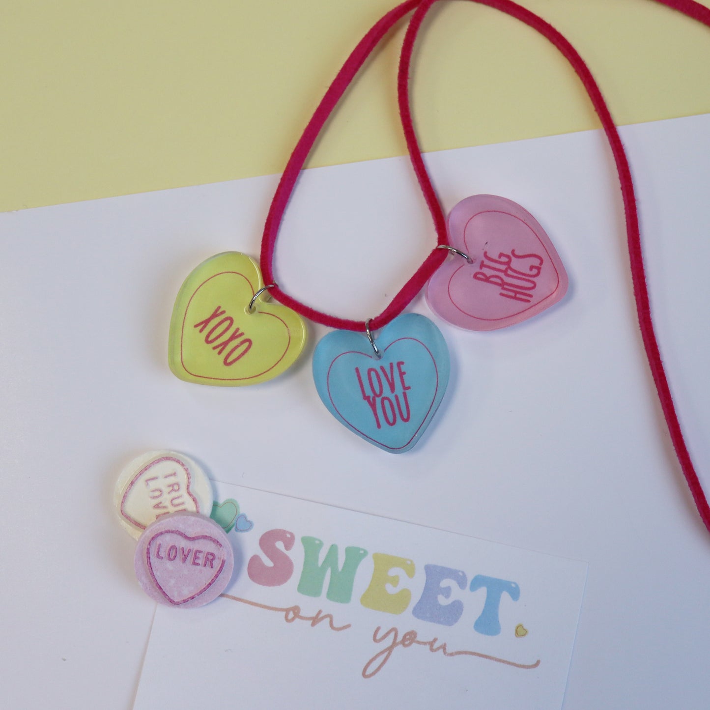 Valentine's Heart Sweet Necklace
