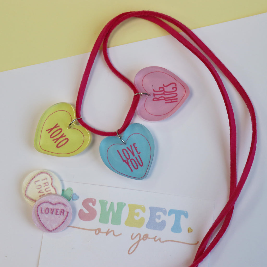 Valentine's Heart Sweet Necklace