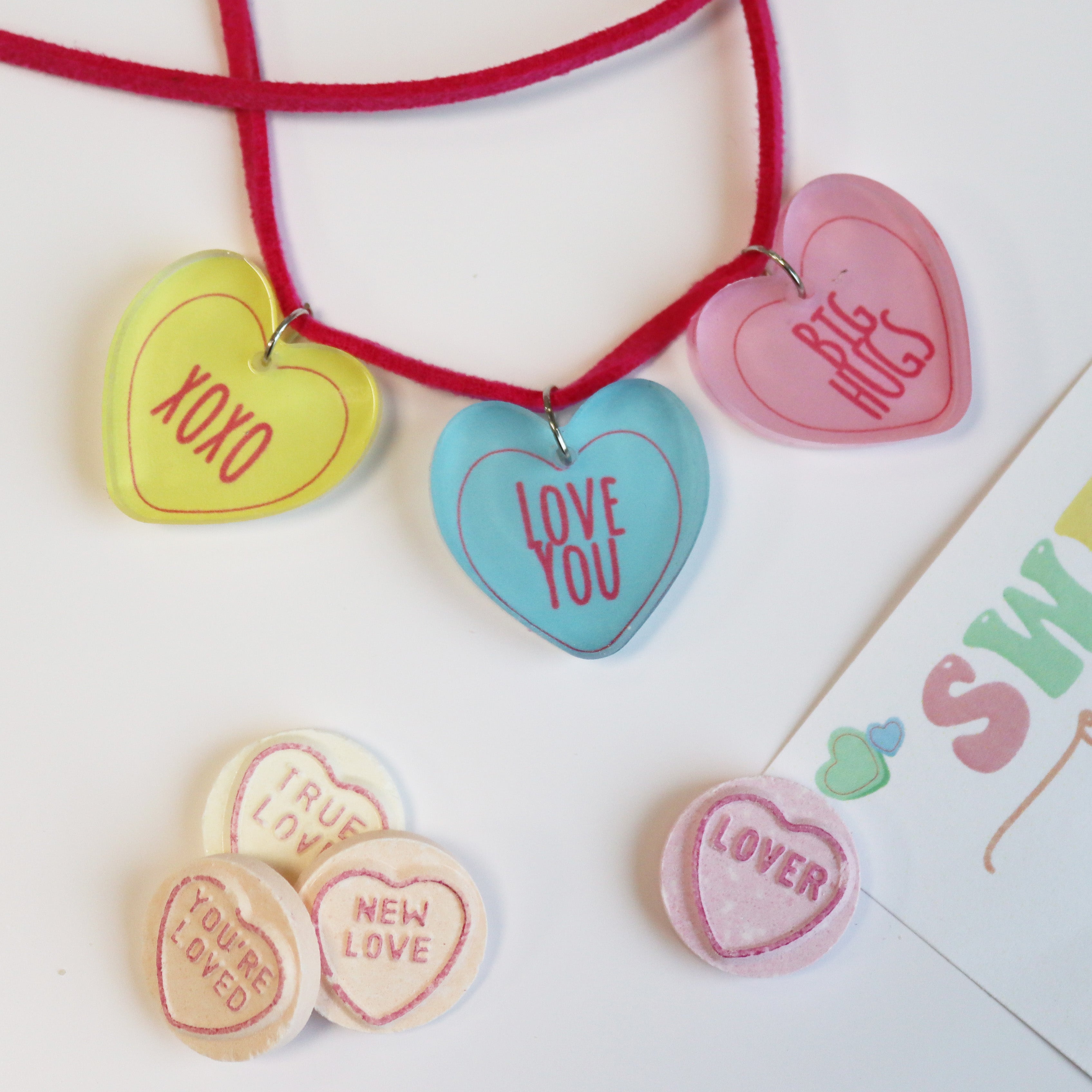 Valentine's Heart Sweet Necklace