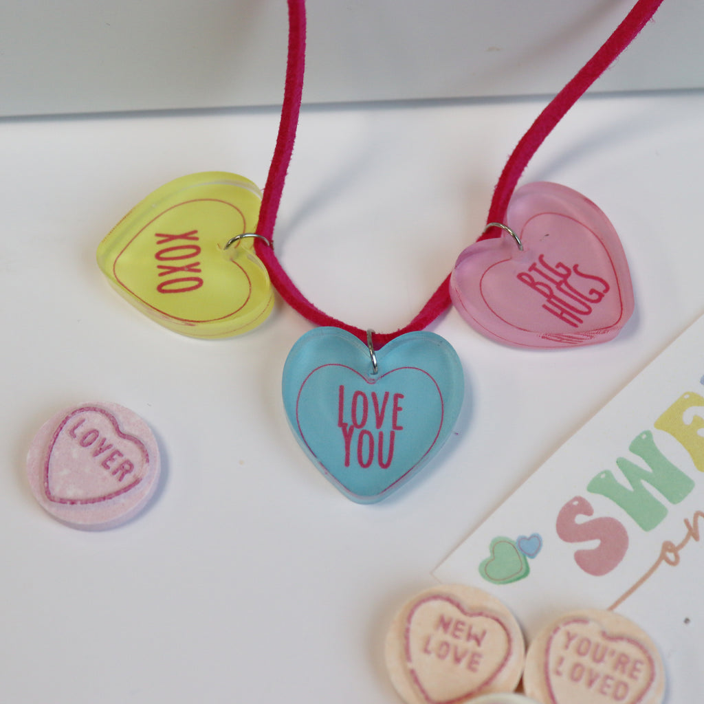 Valentine's Heart Sweet Necklace