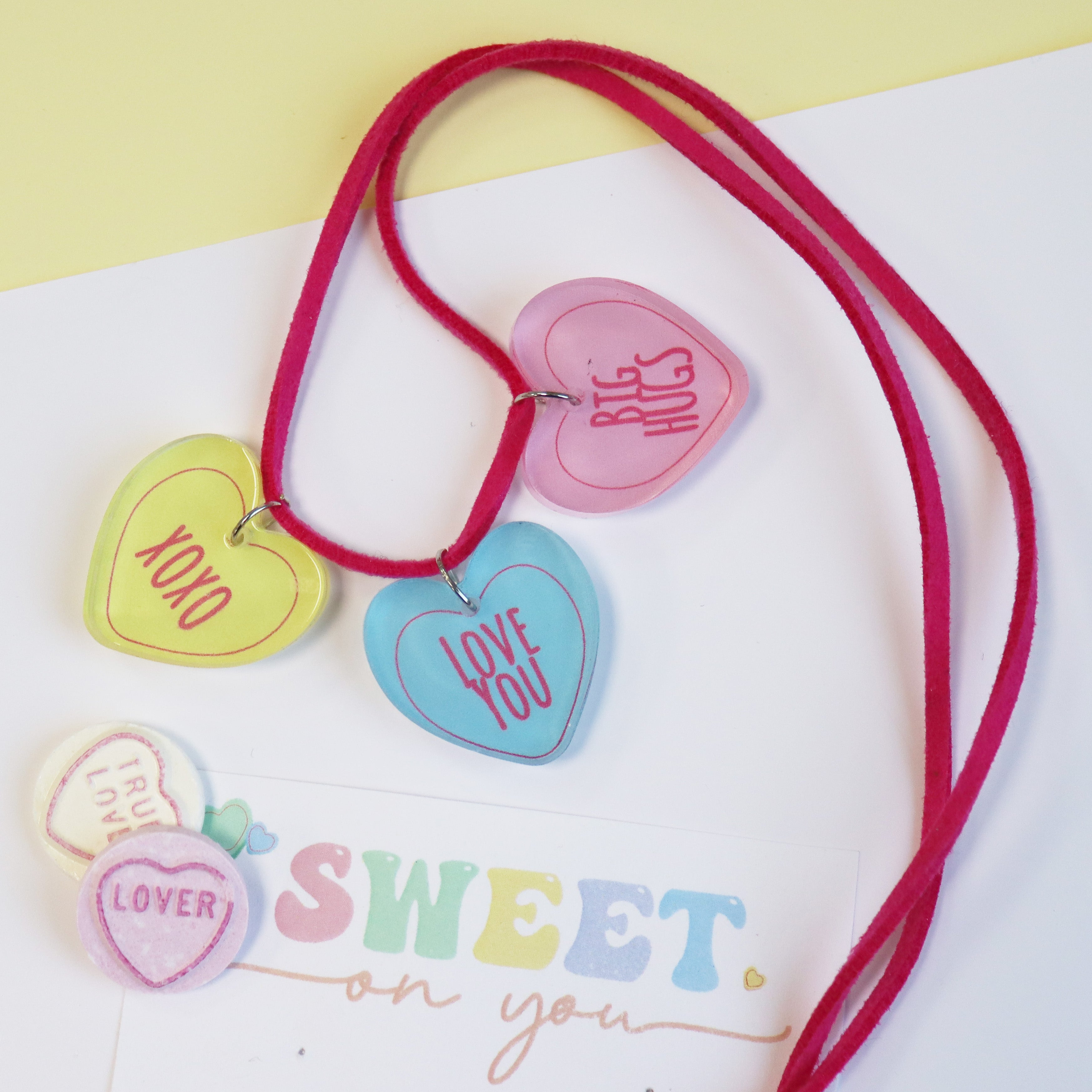Valentine's Heart Sweet Necklace