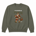 I'd Rather Be Fishing Christmas Jumper