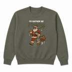 I'd Rather Be Fishing Christmas Jumper