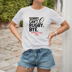 Sorry Can't Rugby World Cup Tshirt