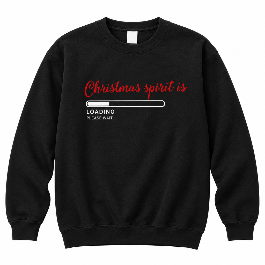 Christmas Spirit Is Loading… Christmas Jumper