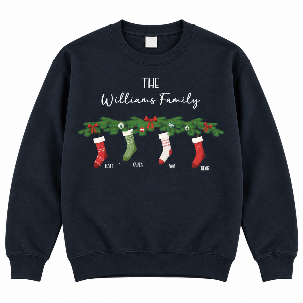 Personalised Family Christmas Jumper