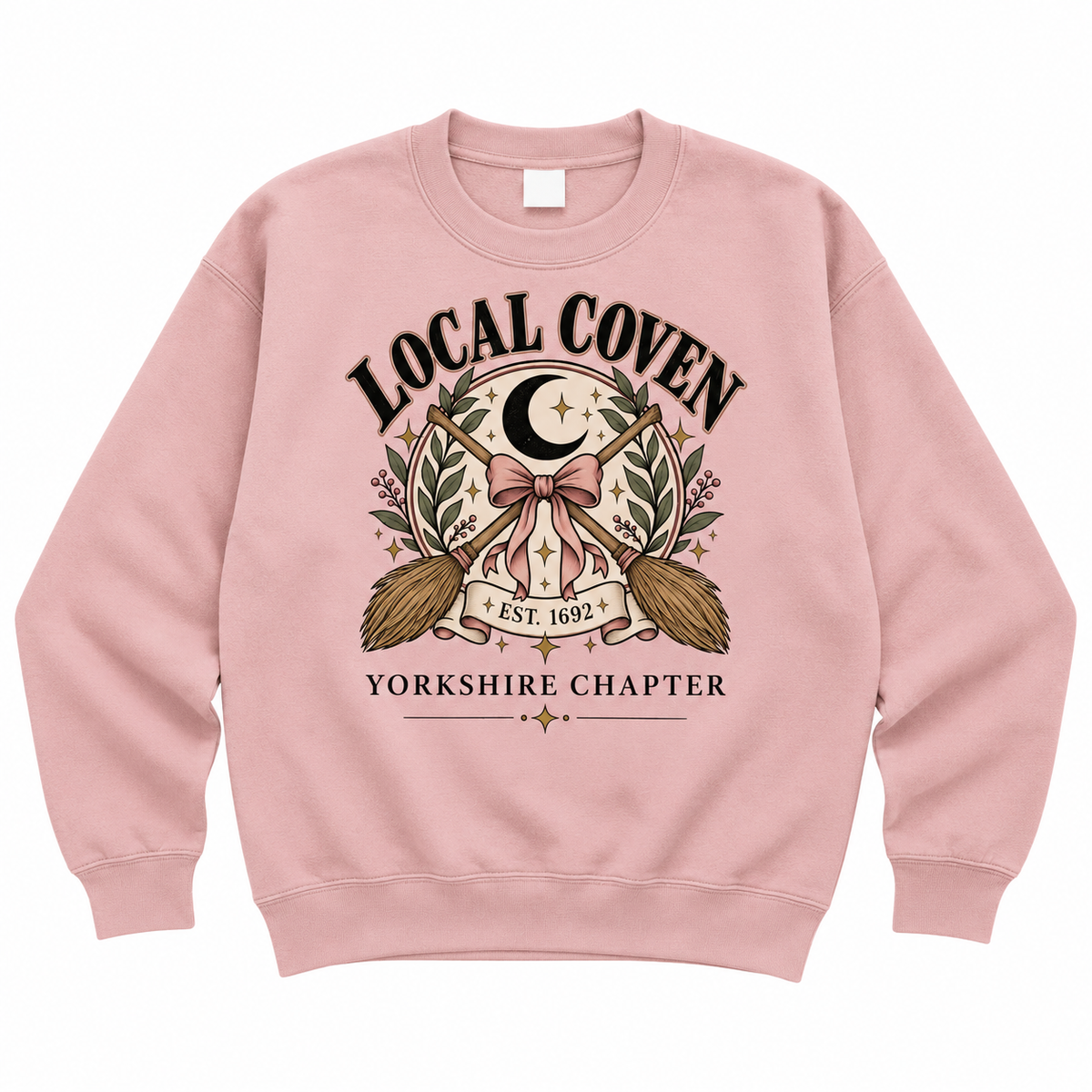 Personalised Local Coven Witchy Sweatshirt