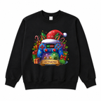 Elf Mode Activated Gaming Christmas Jumper, Black