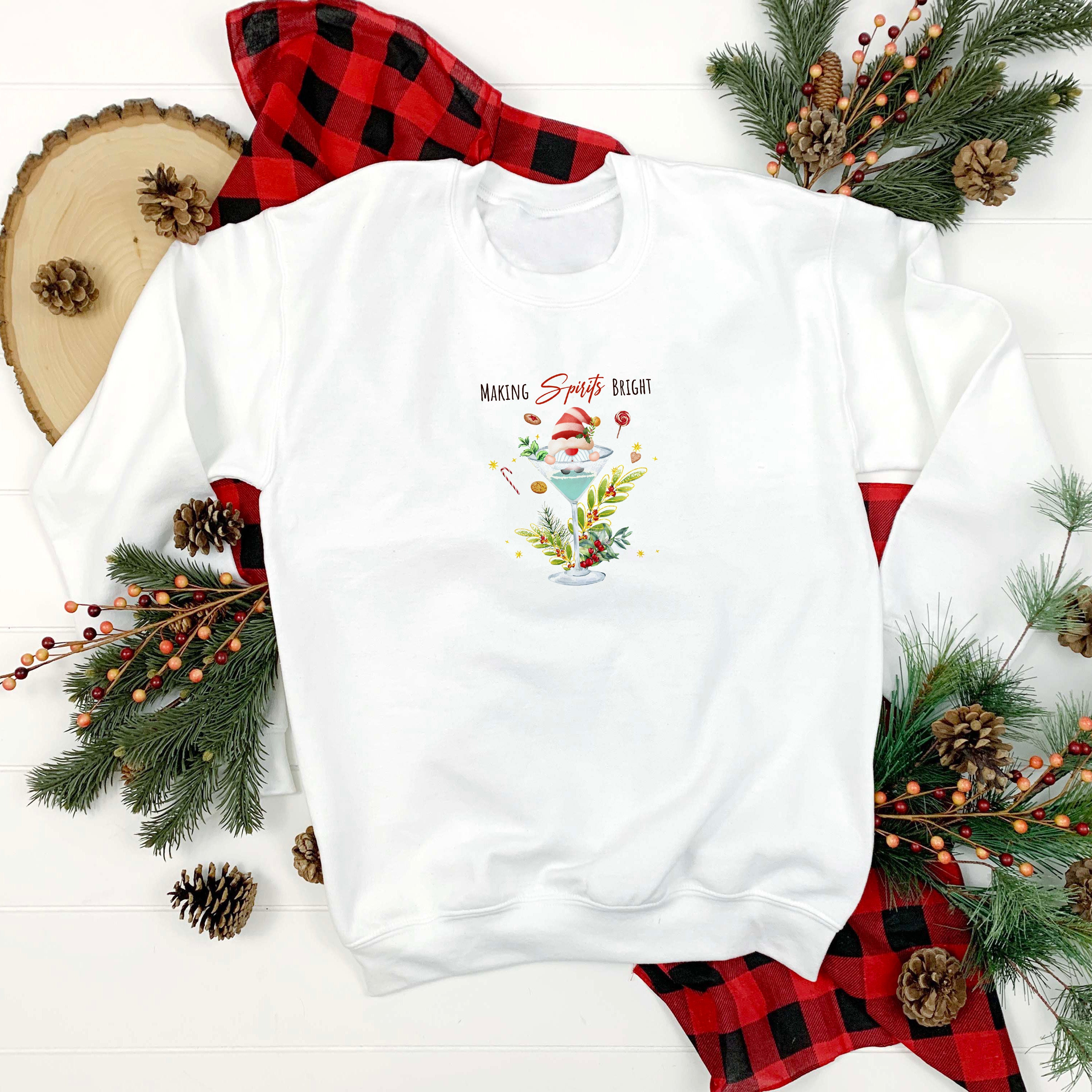 Making Spirits Bright Christmas Jumper