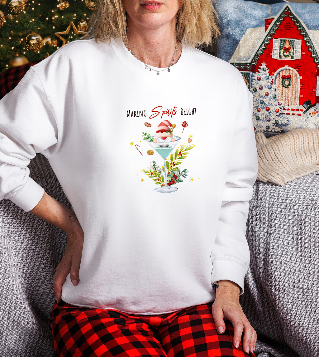 Making Spirits Bright Christmas Jumper