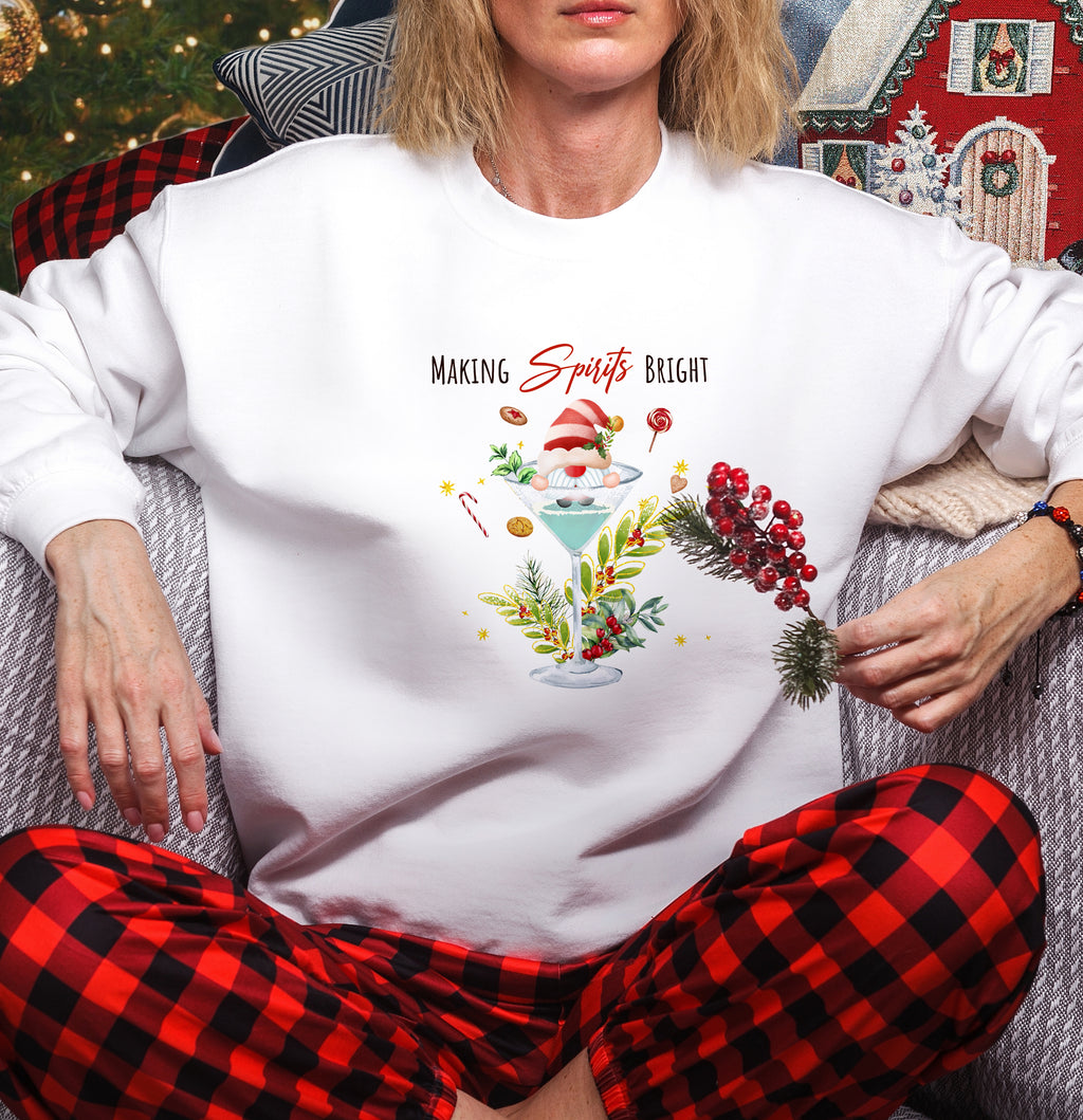 Making Spirits Bright Christmas Jumper