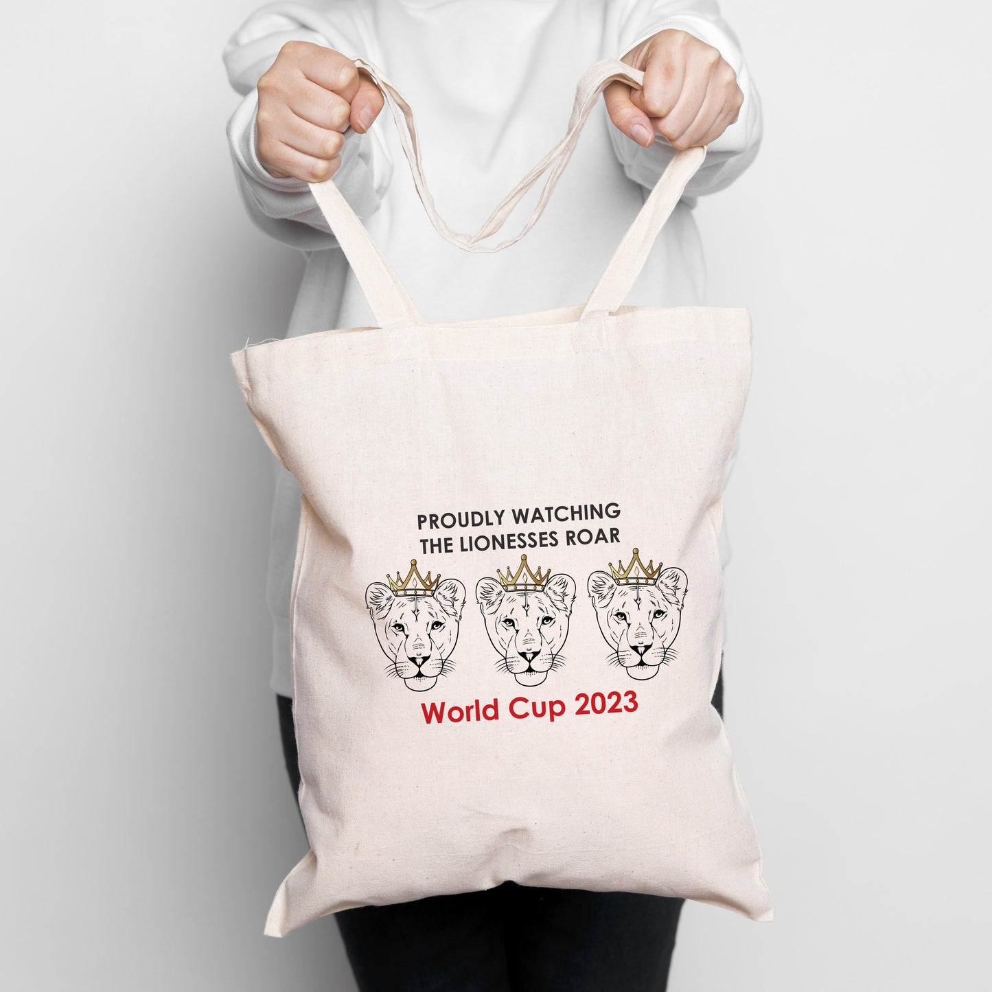Lionesses Women's World Cup Tote Bag
