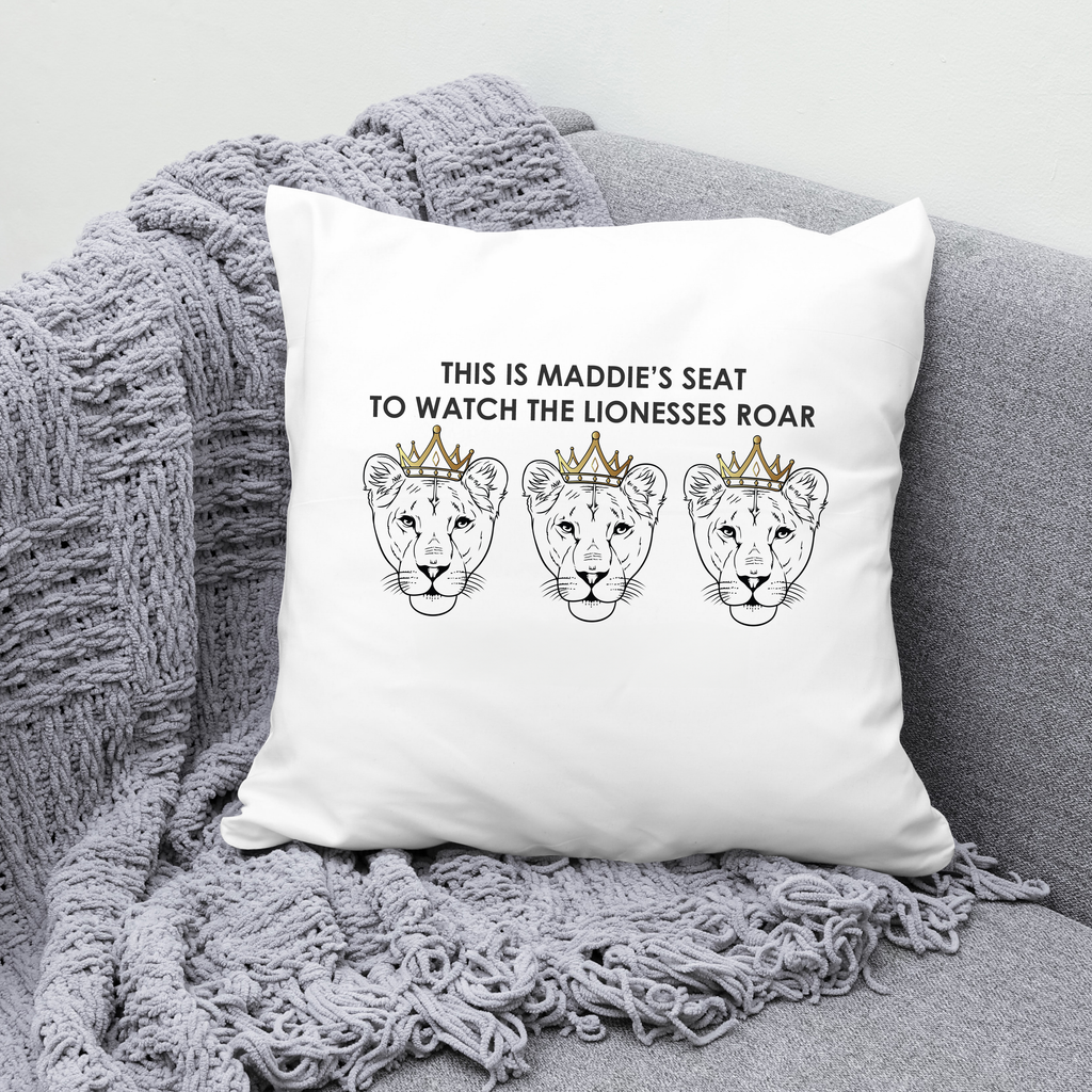 Women's England Football Team Cushion