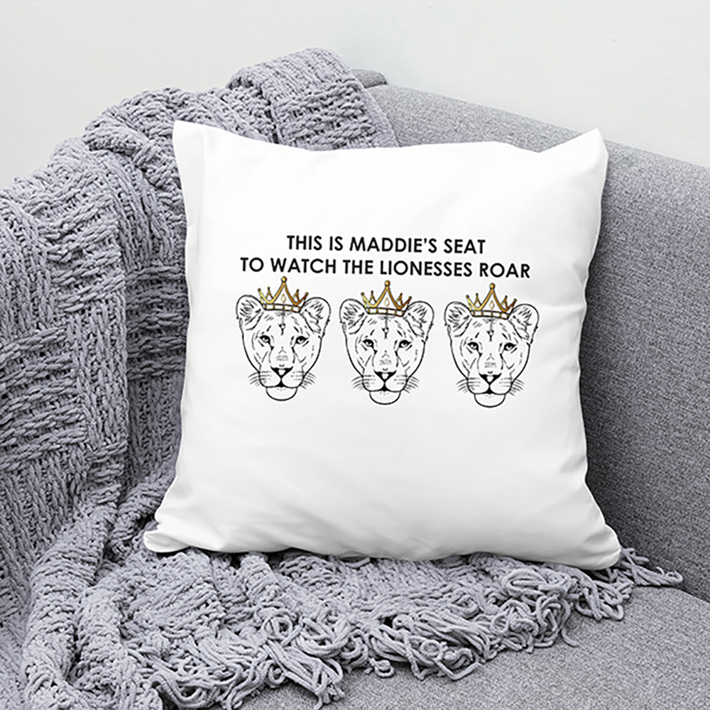 Women's England Football Team Cushion