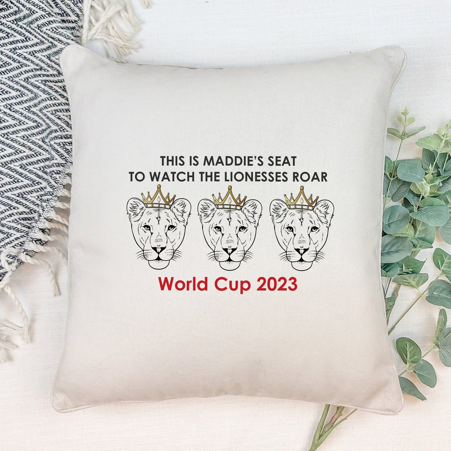Womens World Cup Cushion