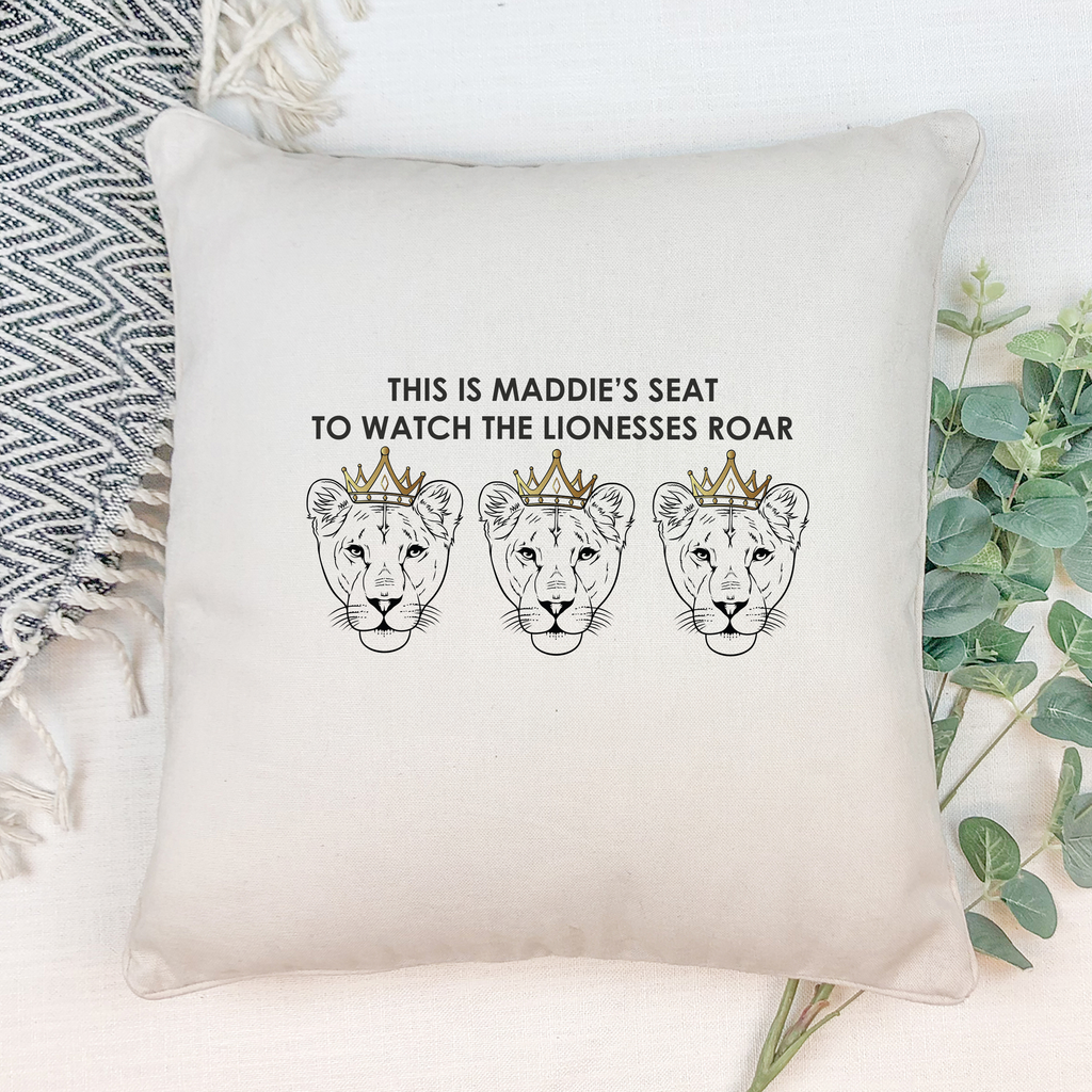 Women's England Football Team Cushion